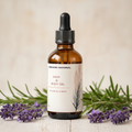 Product photo with attractive botanical background